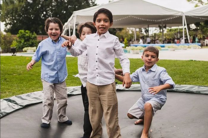Brincolines para los niños en la boda 👨 1