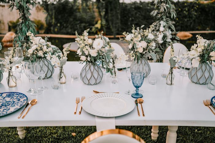 5 ideas de decorar la mesa para tu boda 🍽️ 3