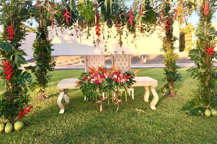 Decoración tropical para tu boda 🍹 5