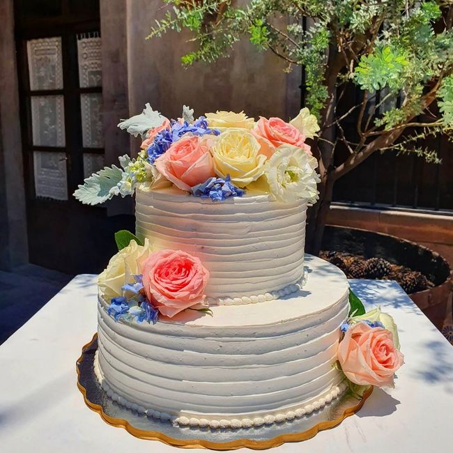 ¿Cómo eligieron su pastel de bodas? 🎂 1