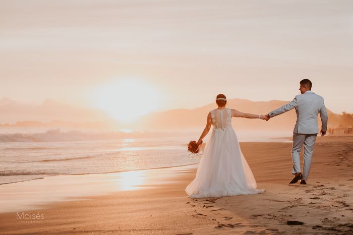 Fotos al atardecer para hacer en tu boda 📸🌞 1