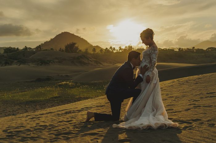 Fotos al atardecer para hacer en tu boda 📸🌞 4