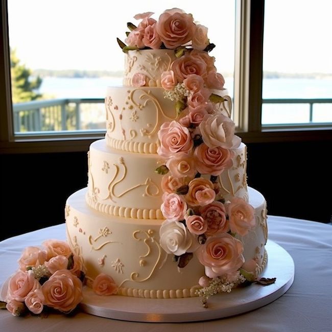Pasteles de fantasía para tu boda ¡Echa un ojito! 👇 2