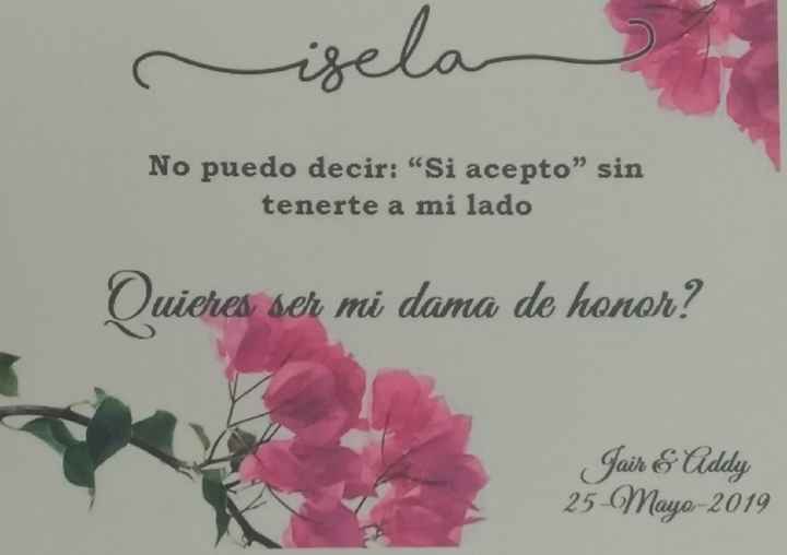 Presentes para Damas y Groomsmen 💃💃🕺🕺 - 1