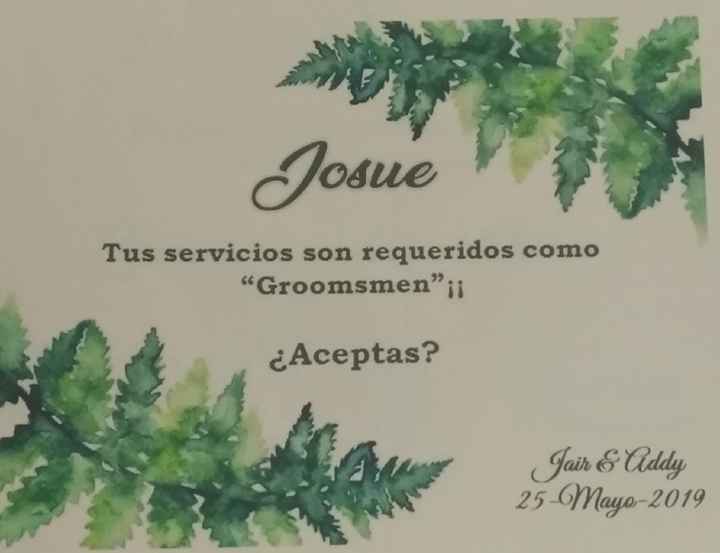 Presentes para Damas y Groomsmen 💃💃🕺🕺 - 2