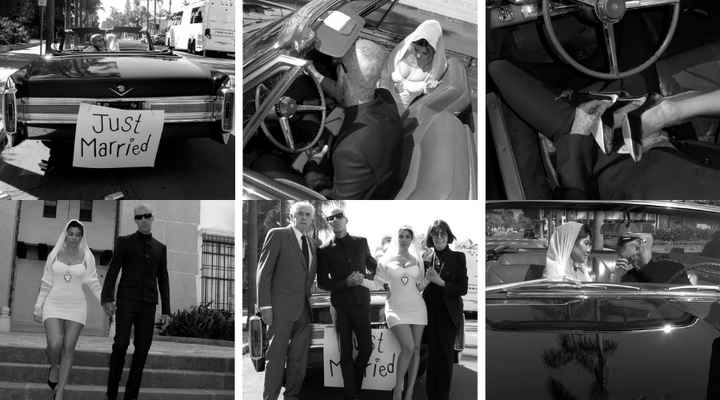 Así fueron las 2 bodas de Kourtney Kardashian y Travis Barker 👇 - 1