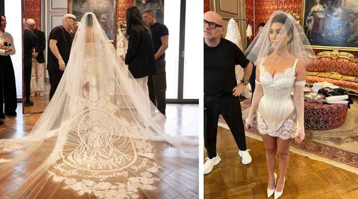 Así fue la tercera boda de Kourtney Kardashian 👇 - 3