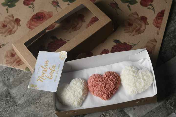 Jabones como recuerditos de boda 🧼 - 3