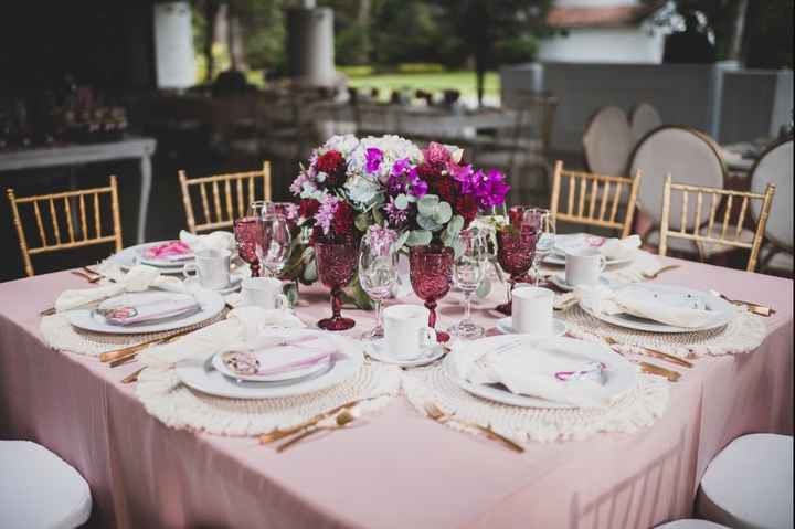 Del 1 al 5 ¿Cuánto le dan a esta decoración de mesa? - 1