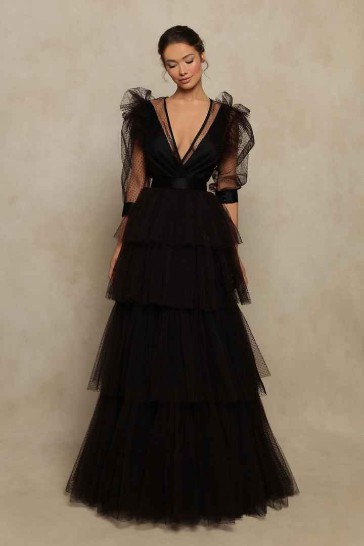 TENDENCIA: ¡¡Vestidos de boda negros!! 🖤 - 4