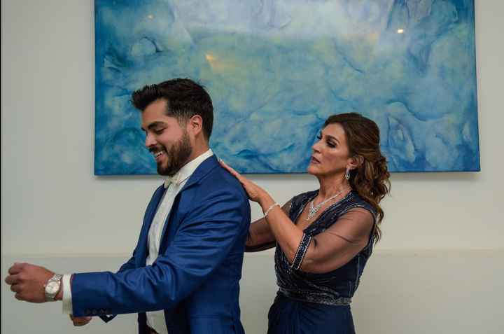 La entrada del novio🤵‍♂️ - 1