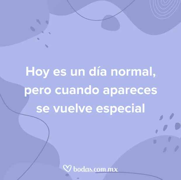 Dedícale una frase de whatsapp a tu amorcito. Aquí te dejamos unas opciones. 👇 - 7