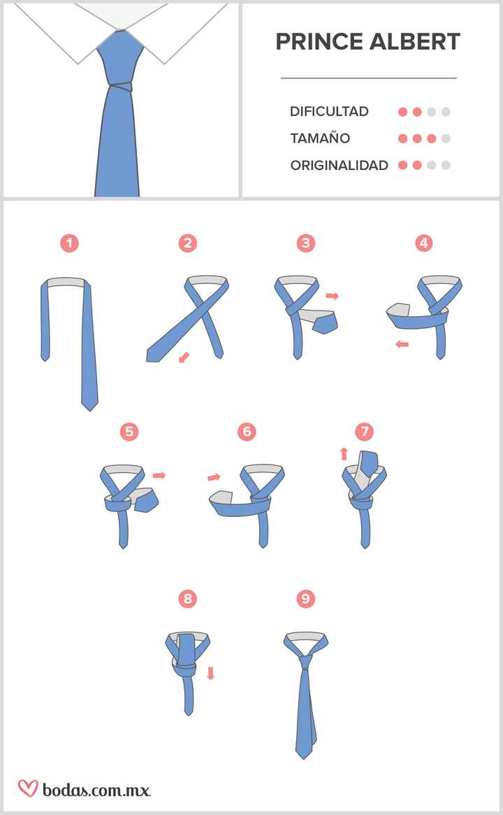 Novio ¿No sabes cómo amarrarte la corbata? Aquí te ayudamos👇 - 5