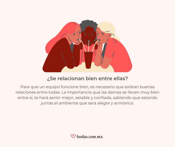 5 preguntas que debes hacerte para elegir a tus damas de honor - 6