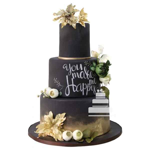 ¿Te enamoras de este pastel de bodas? 🎂❤️ - 1