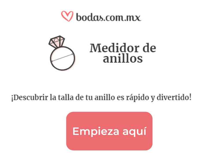 ¡Prueba el medidor de anillos de boda! Y no te equivoques con la talla - 1