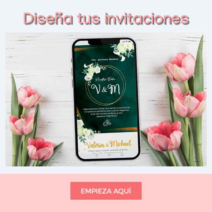 ¡¡Diseña tu invitación de boda!! Y descubre muchas inspiraciones 😍 - 1