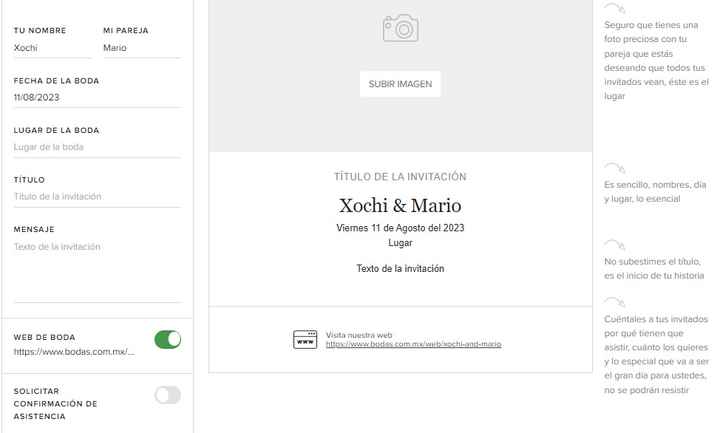 Dudas sobre invitaciones digitales - 1