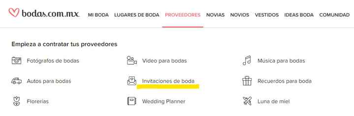 Encuentra las mejores invitaciones para tu boda 💌 - 1