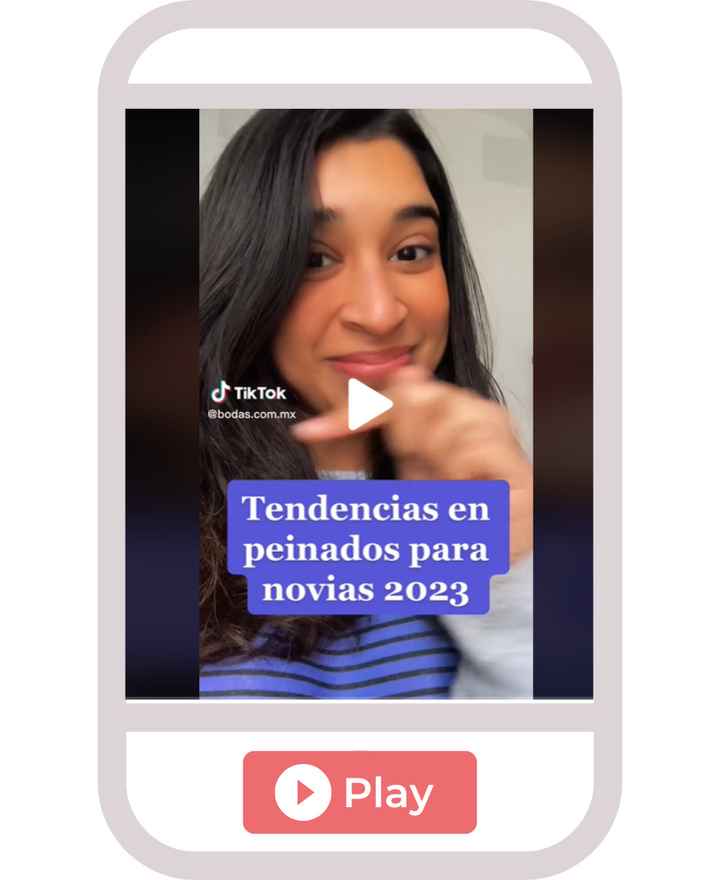 Tendencias en peinados para novia 2023👰 - 1