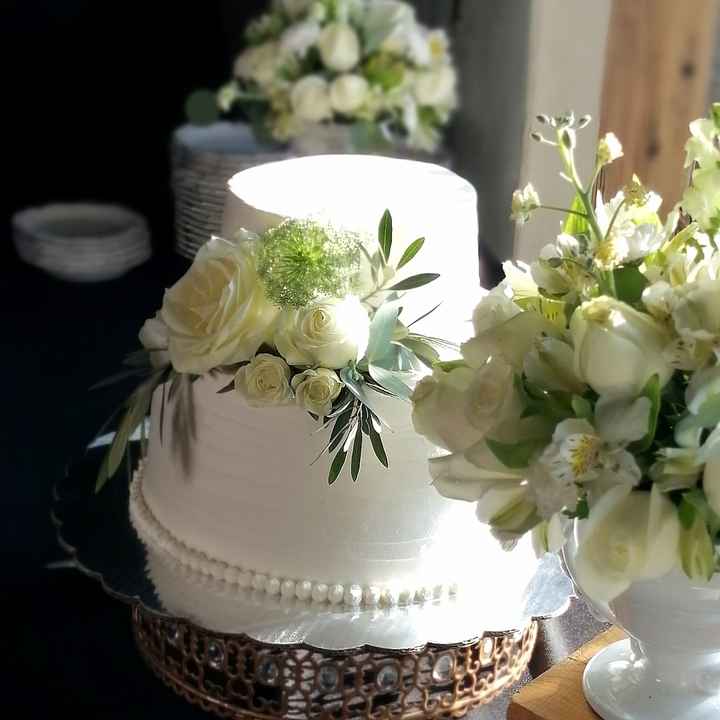 Pastel de boda individual 🎂 - 1