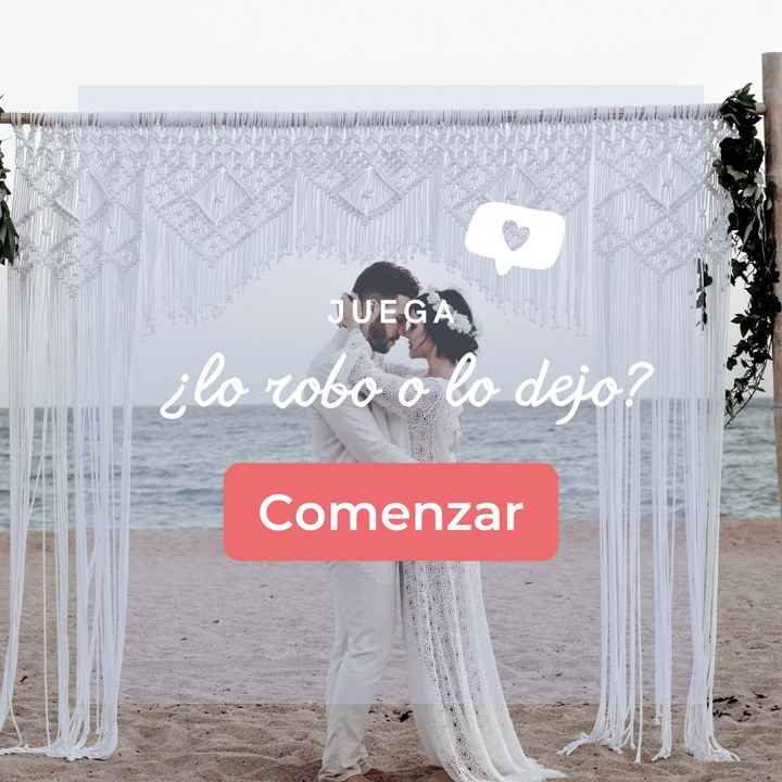 ¿Lo robo o lo dejo? Juega y róbale las ideas a estos famosos en sus bodas 😈 - 1