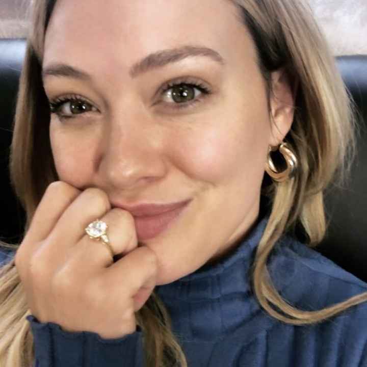 Lo robo o lo dejo: El anillo de compromiso de Hilary Duff 💍 - 1