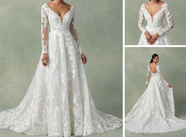 Califica este vestido de novia ¿Cuántos ❤️ le pones? 👗 - 1