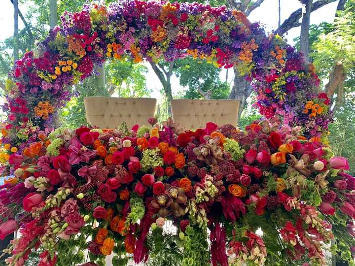 ¿Cómo adornar la mesa de novios con flores? 🌸🌸🌸 - 3