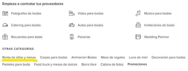 Encuentra los mejores proveedores de renta de sillas y mesas para boda 🪑 - 1