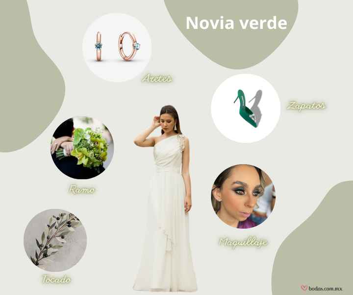 Novia en verde ¿Te atreves?💚 - 1