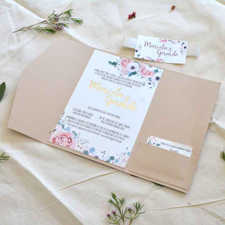 Escoge tus invitaciones de boda 💌 - 1