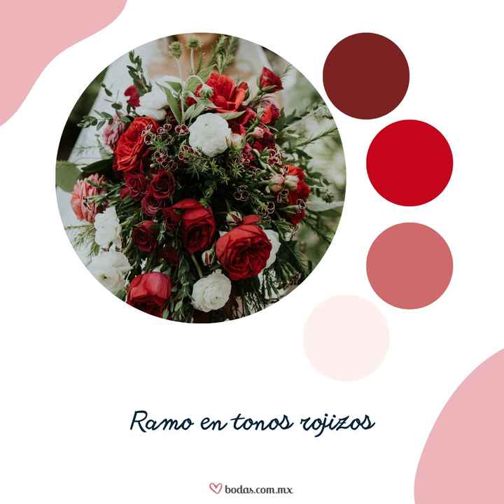 AVISO DE INSPIRACIÓN: Ramo de novia en tonos rojizos 💐❤️ - 1