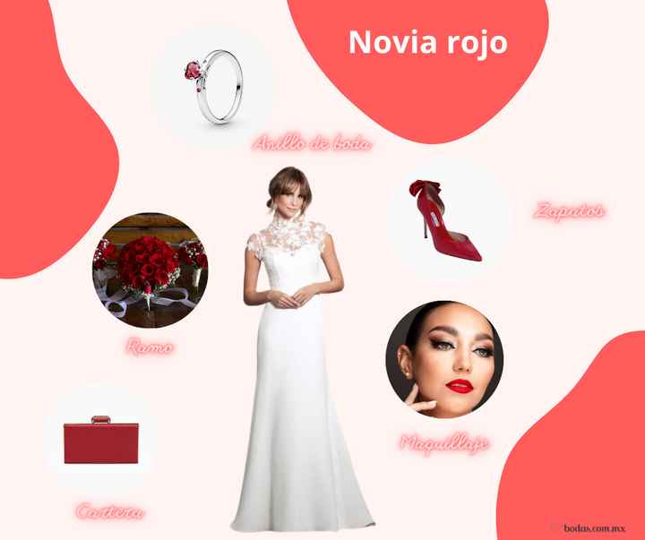 INSPIRACIÓN: Novia en rojo ❤️ - 1
