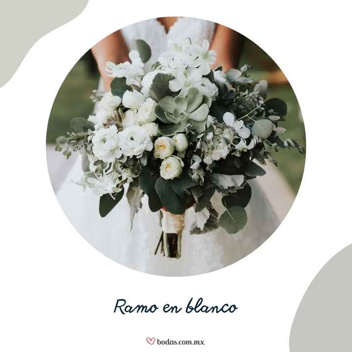INSPIRACIÓN: Ramo monocromático en blanco💐 - 1
