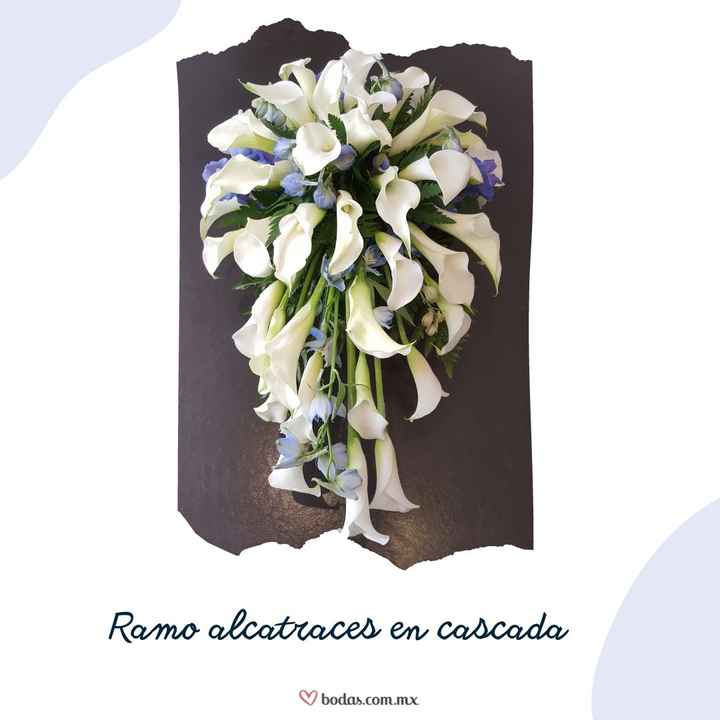 INSPIRACIÓN: Ramo de alcatraces en cascada 🌼 - 1