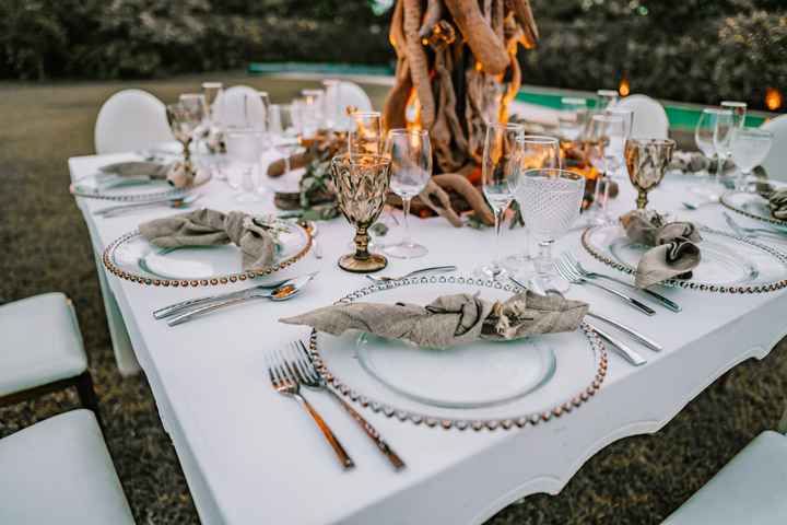 5 ideas de decorar la mesa para tu boda 🍽️ - 2