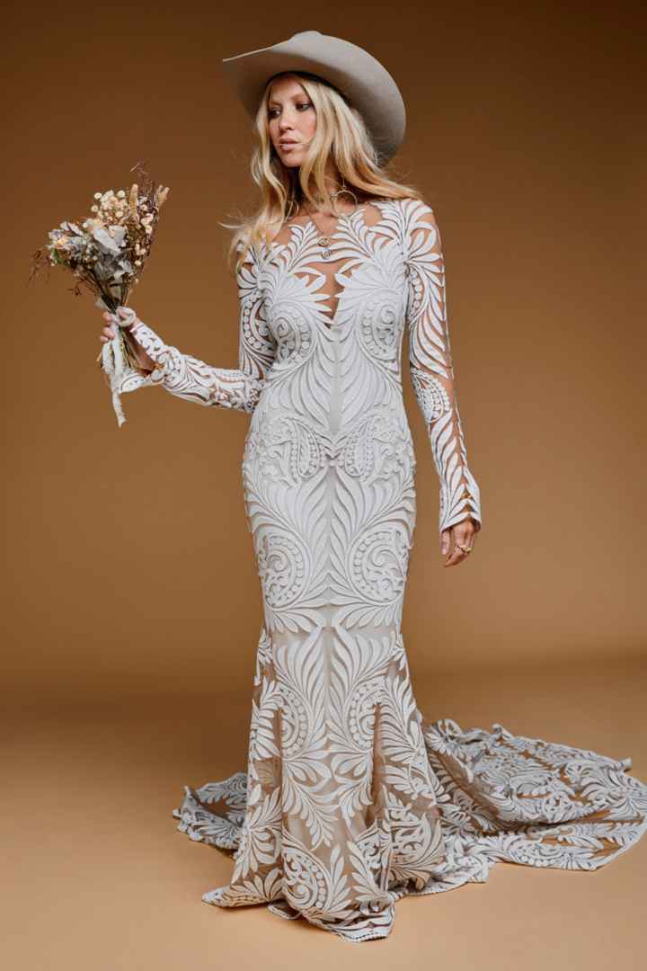 4 vestidos boho chic de Rue de Seine para una boda romántica 😍 - 2