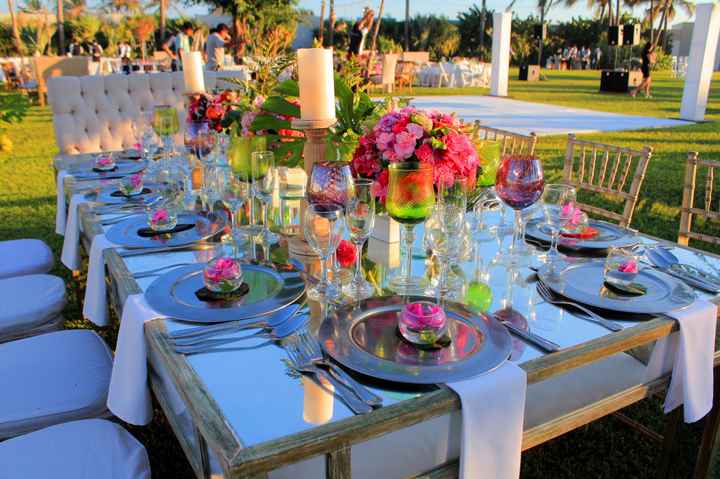 Decoración tropical para tu boda 🍹 - 3