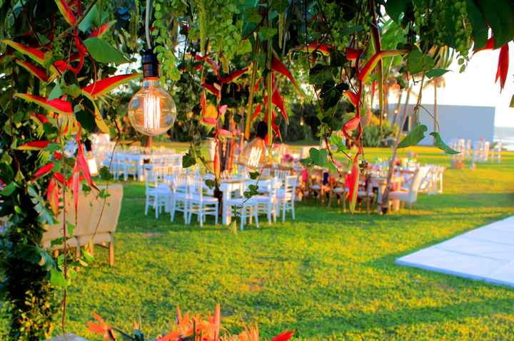 Decoración tropical para tu boda 🍹 - 4