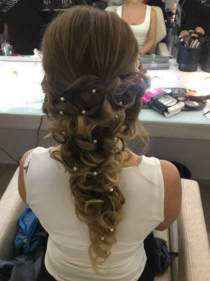 Ideas de peinados semi recogido para la boda 👰 - 3