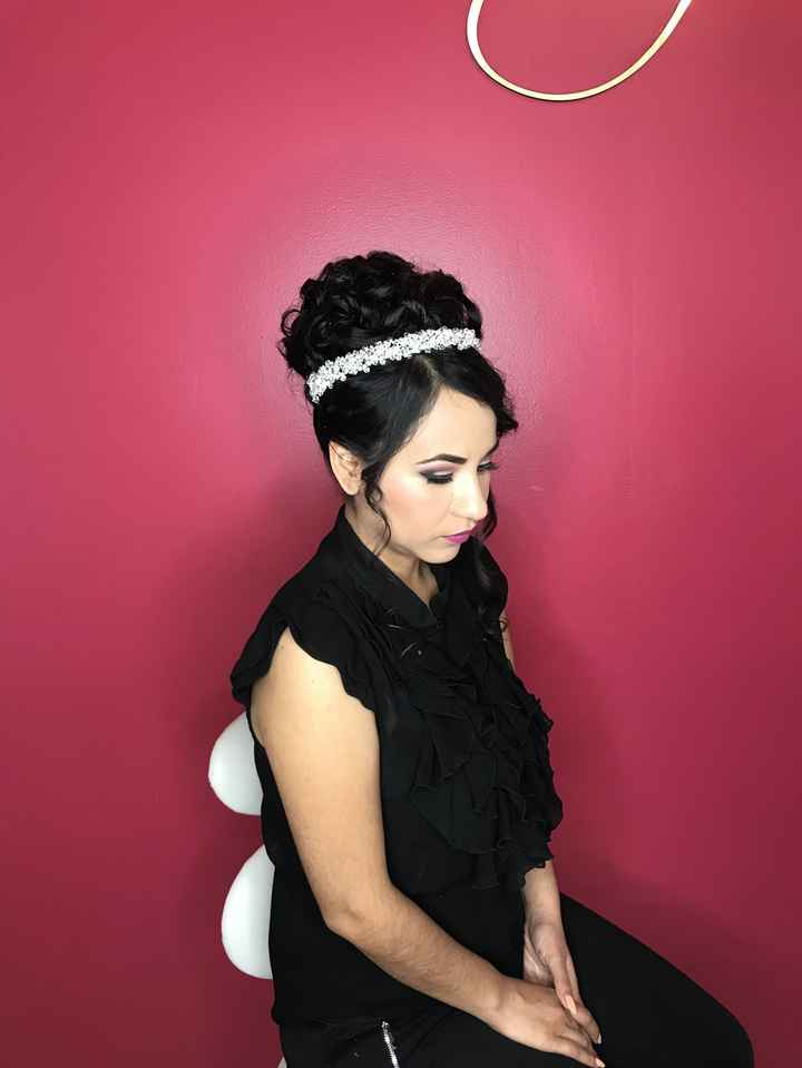 Ideas de peinados recogidos para novia 👰 - 3