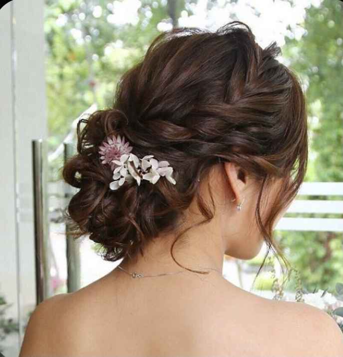 Ideas de peinados recogidos para novia 👰 - 4