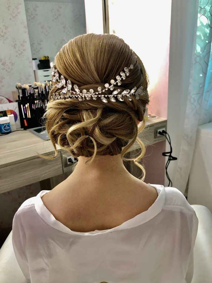 Ideas de peinados recogidos para novia 👰 - 5