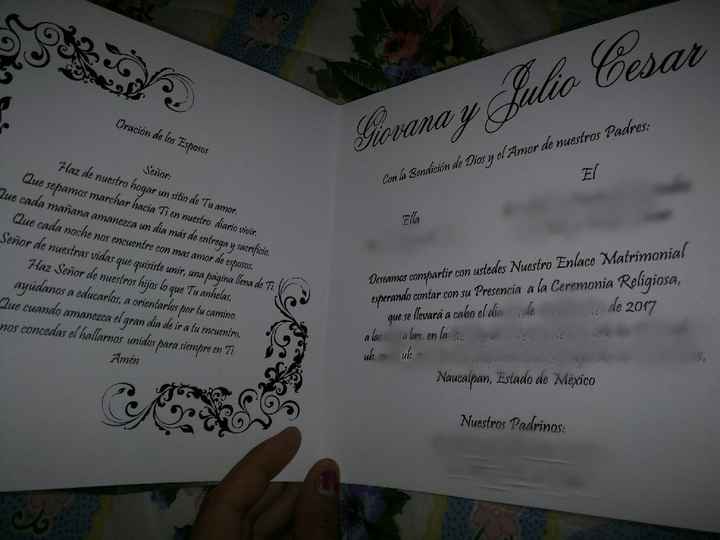 Mis invitaciones - 1