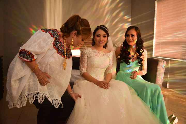 Ya casi un mes  de mi 1 de abril 👰💏💜 - 13