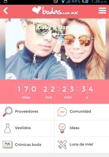 Cuantos falta para su gran dia?? - 1