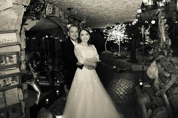 Ya casi un mes  de mi 1 de abril 👰💏💜 - 2