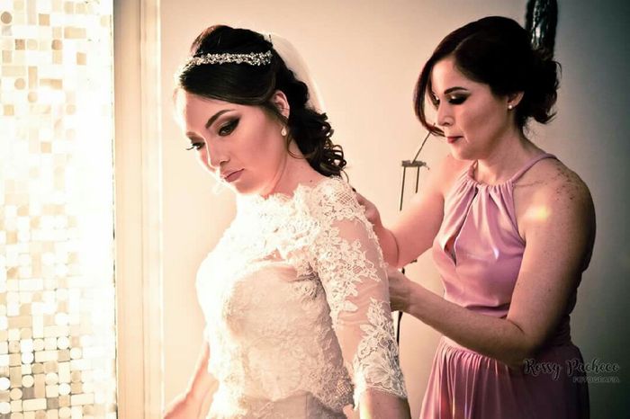Ya casi un mes  de mi 1 de abril 👰💏💜 - 1