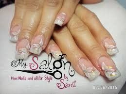 Uñas para el gran día con naturaleza muerta ! 6